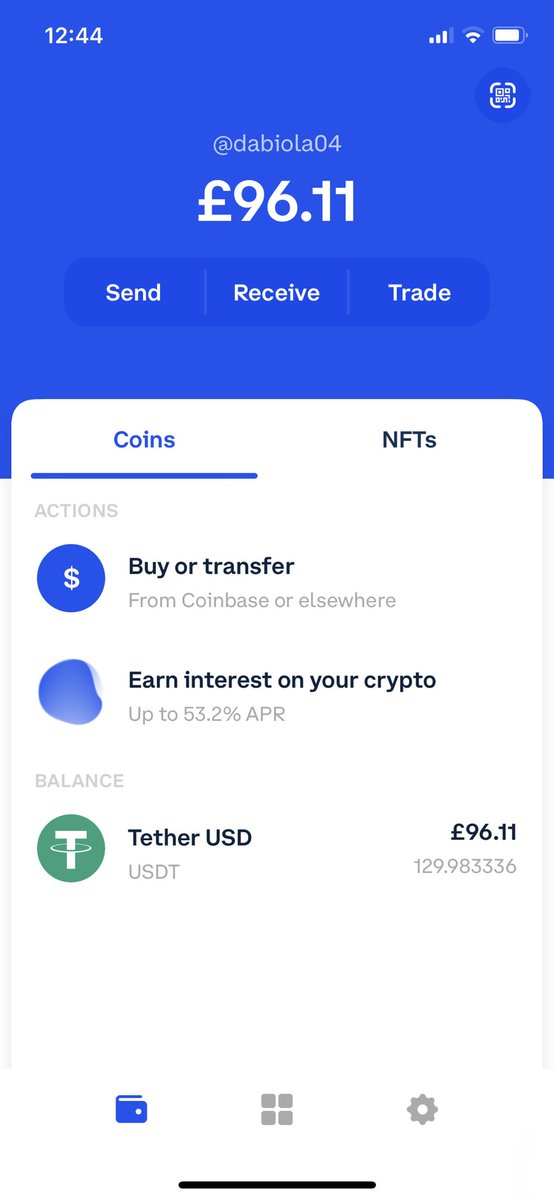 damolaabiola1's tweet photo. @CoinbaseWallet how can I convert my  usdt tether to bitcoin or better still withdraw to bank. Pls assist https://t.co/YuMjC597hS
