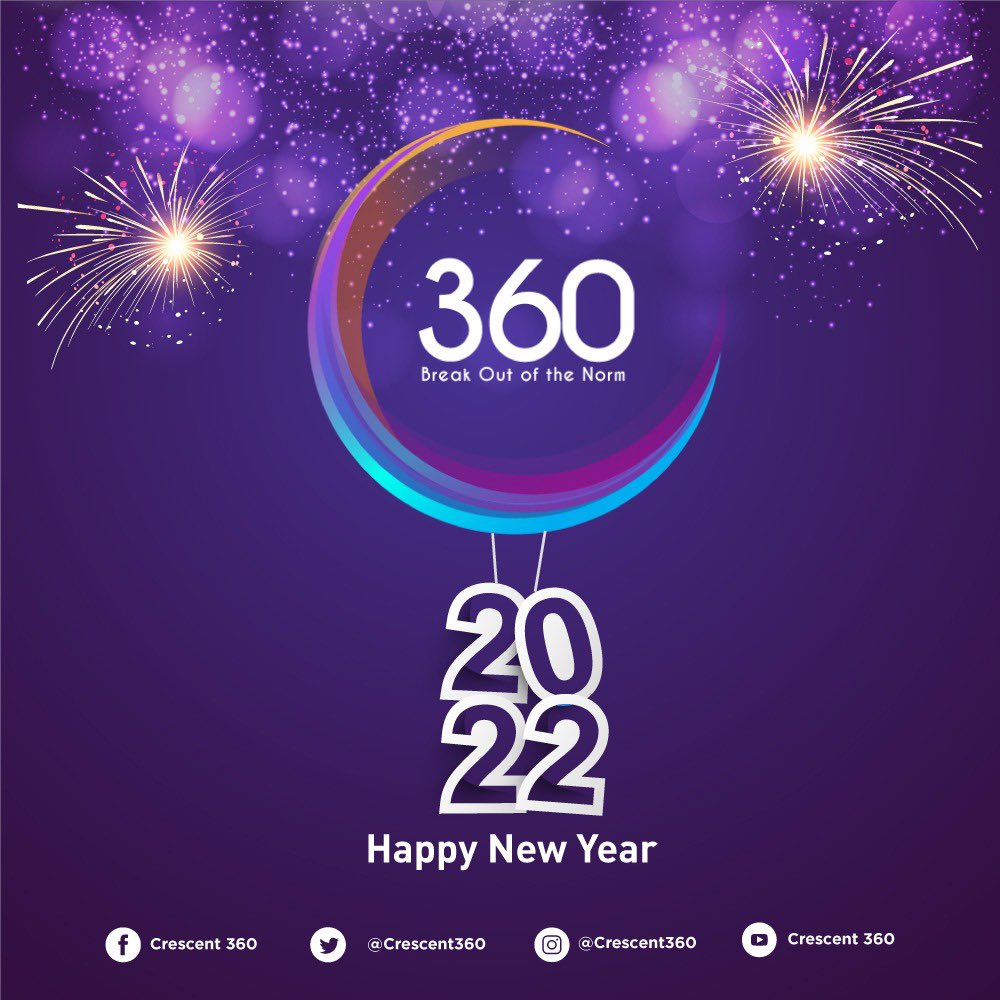 From Crescent 360 team, we want to wish you a happy, healthy, and prosperous new year!