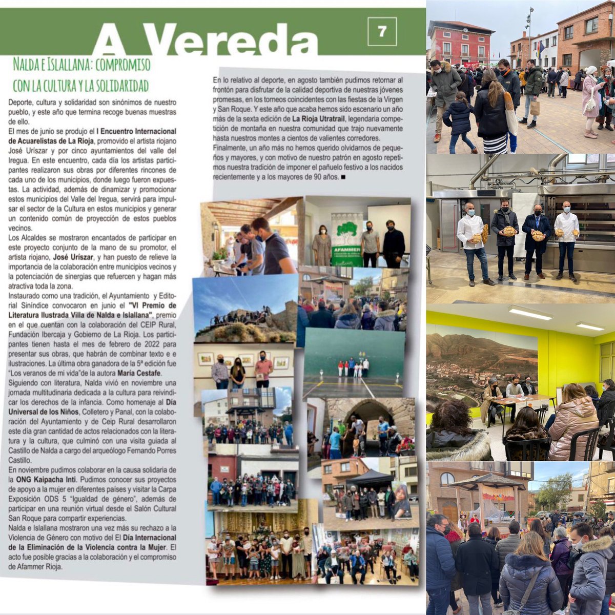 daniosesr's tweet photo. Hemos finalizado un año cargado de proyectos y ya estamos en marcha con un nuevo año repleto de muchos proyectos más. 

#Nalda #Islallana #AVereda #Proyectos #Realidades #Futuro #LaRioja #PuebloActivo
@AytoNalda https://t.co/xXFgS7tzuq