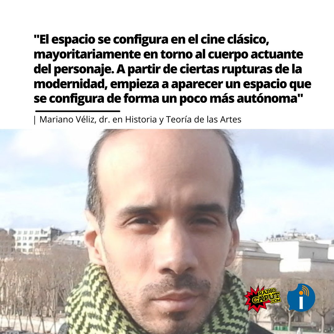 caputradio's tweet photo. 👉 #Cultura
➡️ Luis Franc junto a #SofiaChecchi, #HugoGimenez y #MarianoVeliz y un programa que echa luz sobre las profundidades de los Espacios del #Cine.
Escuchá para poder ver:
💥 https://t.co/3PJvuaWntT 👈
✅ #PeriferiasDelCine | Sábados12hs
🎙️ Conduce @LuisFrancCine https://t.co/kctIVh2xnZ