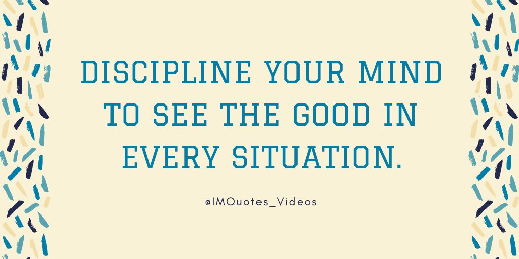 Optimism is a skill that can be learned with practice and discipline. 

#SundayMotivation