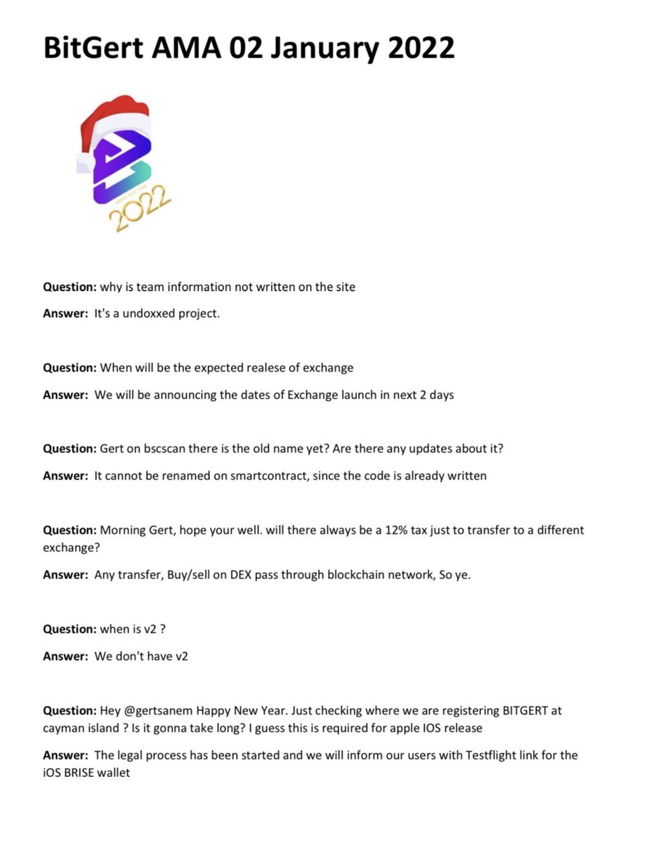 cryptoseedlist's tweet photo. #BRISE AMA 02/01/2022 @bitgertbrise #bitgert #BITGERTARMY #zerogasblockchain https://t.co/FcpHC9rEBa