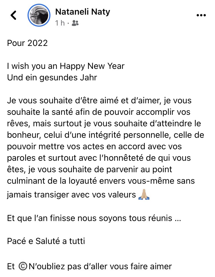 Na_taneli's tweet photo. Bonne année 2️⃣0️⃣2️⃣2️⃣ https://t.co/WFoe4DpeQB