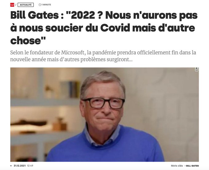 Mounotella's tweet photo. Comme depuis le début de la #COVID19, la voyance a remplacé la science. Ou alors c'est eux qui décident de quand nous sommes en situation épidémique ou non.
En tout cas, on peut se demander si #Veran tient ses info directement de son boss, #BillGates https://t.co/jdbdj3Xwry