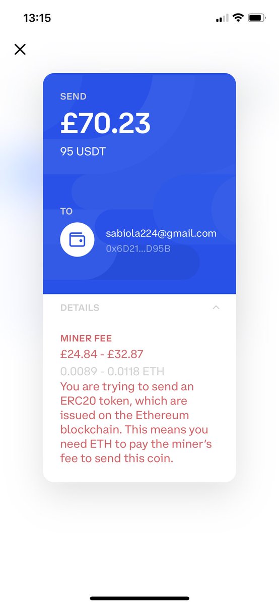 damolaabiola1's tweet photo. @CoinbaseSupport @coinbase @CoinbaseWallet why am I having this issue pls assist as I couldn’t even withdraw my funds again. https://t.co/UsKeTkYLja