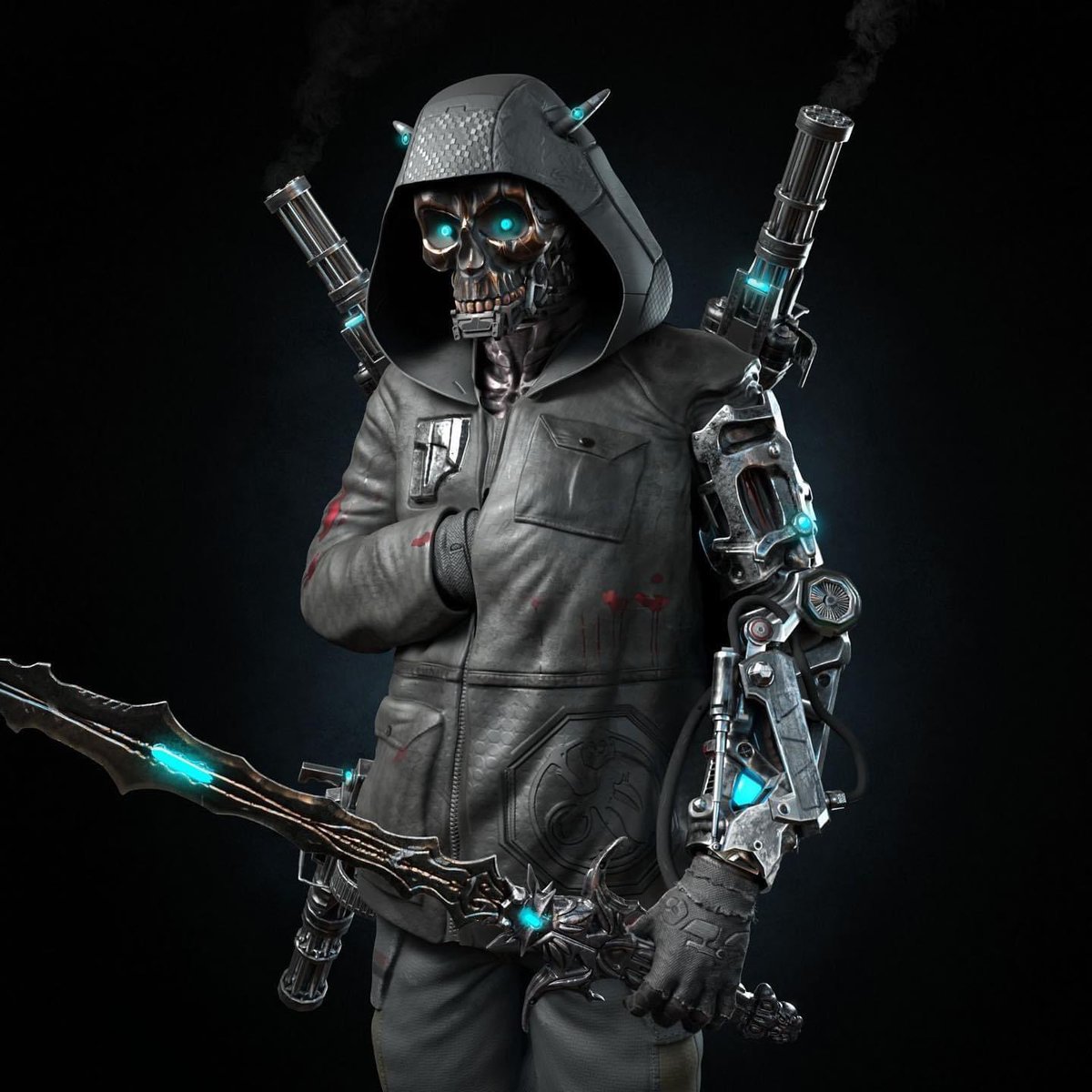 shani41967213's tweet photo. @cyborgmercenaries are a collection of fearless cyborgs designed to kill. Gear up and liberate your power to conquer a new world. 

This NFT collection was created by Damien Guimoneau, a 3D artist expert who led the art on many different Disney, Marvel, DC and Netflix characters. https://t.co/89uA2bxNW1