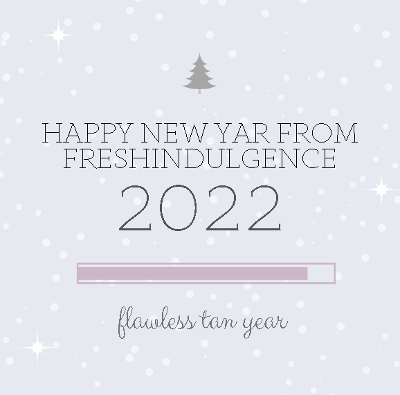 FreshIndulgTan's tweet photo. A year of flawless tan is coming your way with our solutions. Happy New Year. https://t.co/8TO9yHwzja
