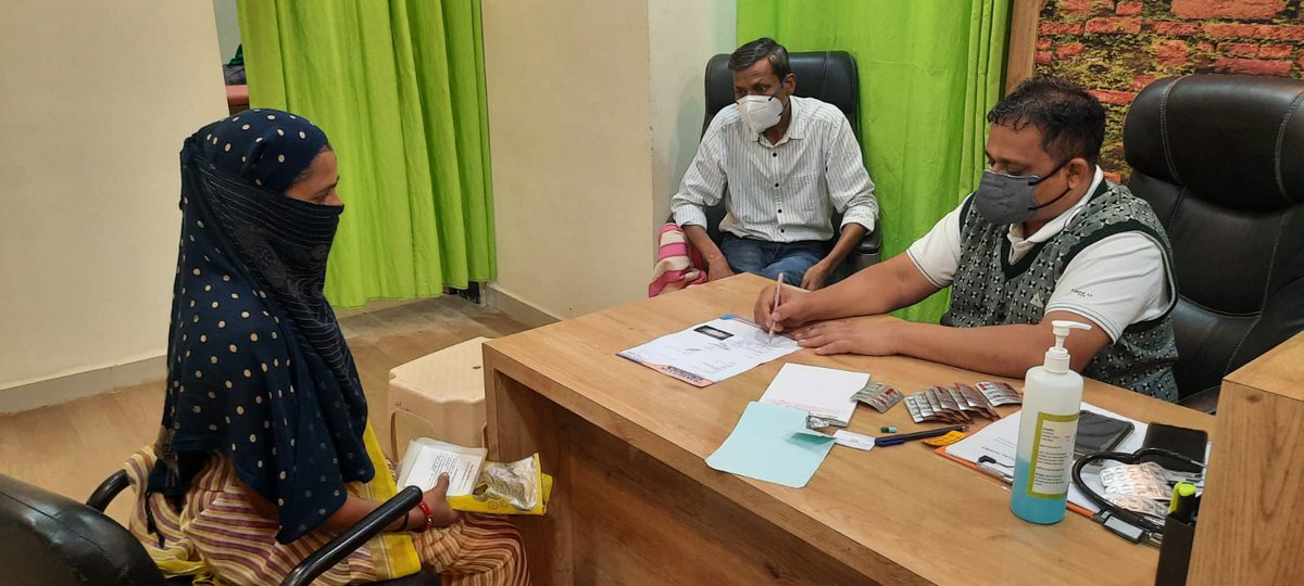 DrDexPatelSCAF's tweet photo. #sicklecellopd #freemedication at adivasi village https://t.co/aKXU00mCTg
