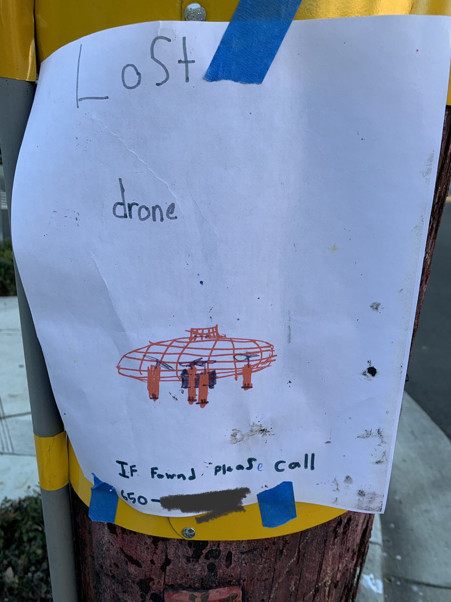 lost drone if found please call