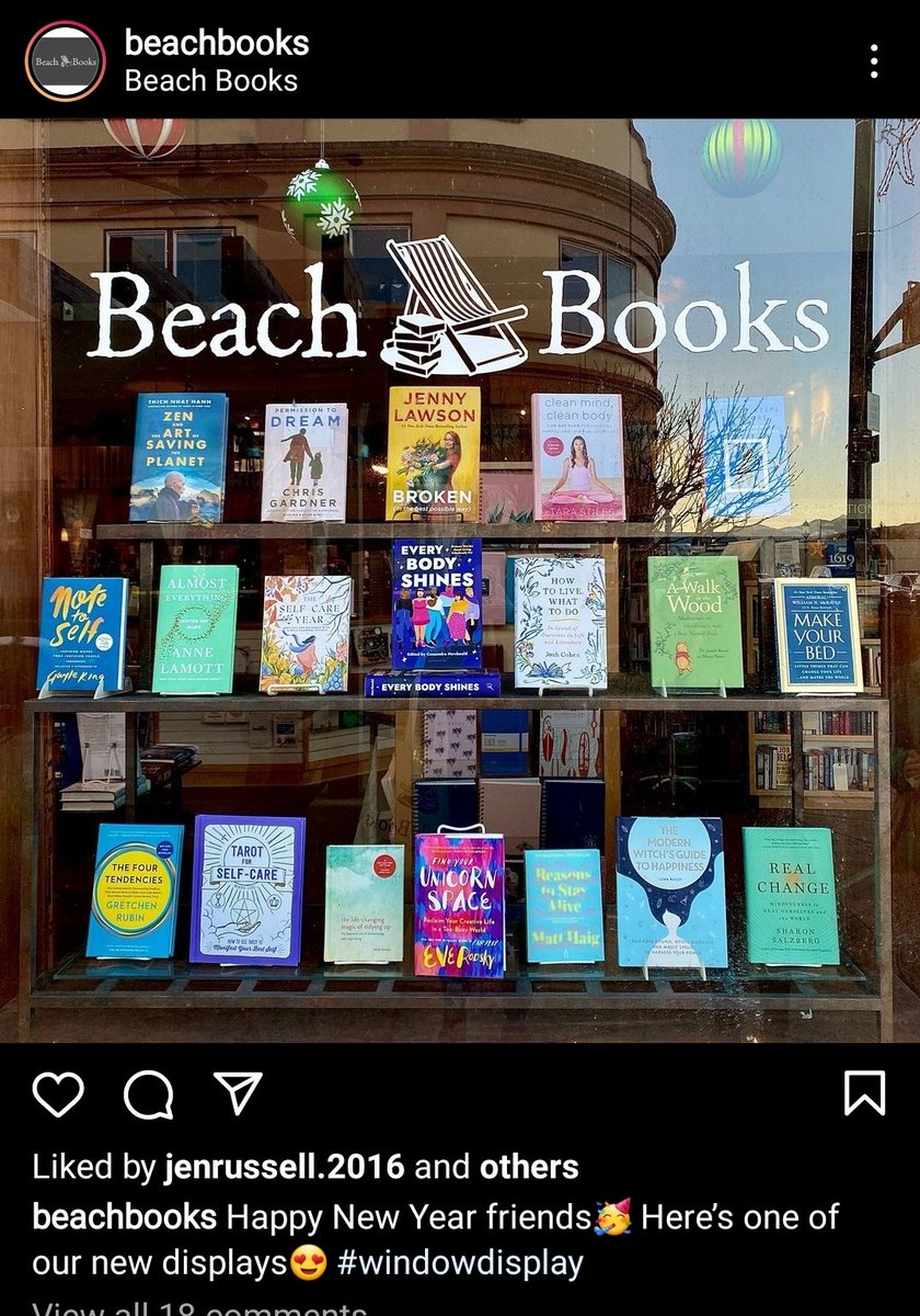 CassNwrites's tweet photo. Seeing #EveryBodyShines in a bookstore's New Year's display makes me want to cry happy tears. I hope this feeling never fades.
I may have missed out on a lot of cool in-person author moments as a debut (thanks, Rona) but posts like this help ease that fomo pain a bit😍💜 https://t.co/dA9HTcZQCz