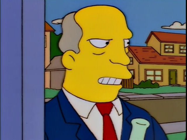 Well, Seymour, I made it despite your directions.

#Simpsons