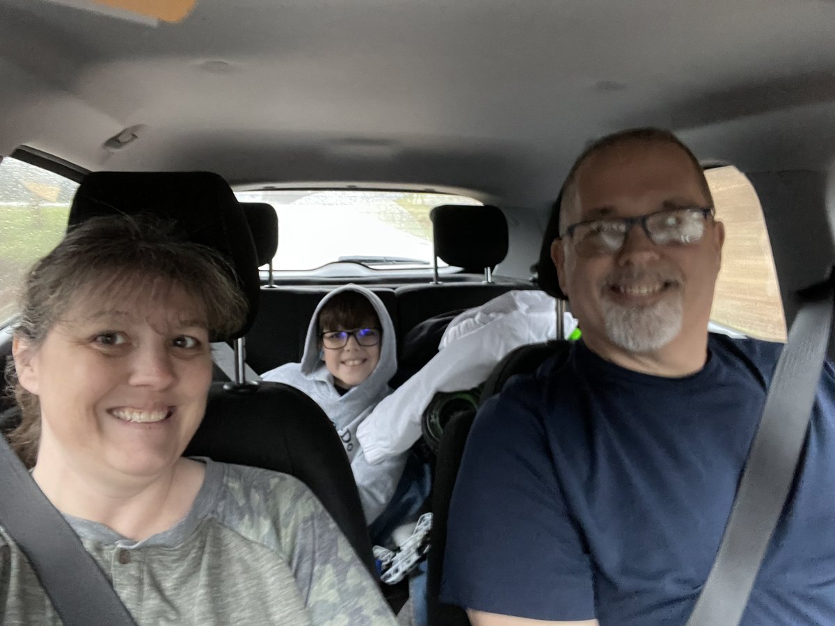 Kristina172513's tweet photo. Headed to Cincinnati to watch @Chiefs take on the Bengals. Isaac is so excited that Santa brought him tix for Christmas. Now if he can just snag @PatrickMahomes autograph, his year would be made! #mahomesfan #KCChiefs https://t.co/yGFYWp67ZR