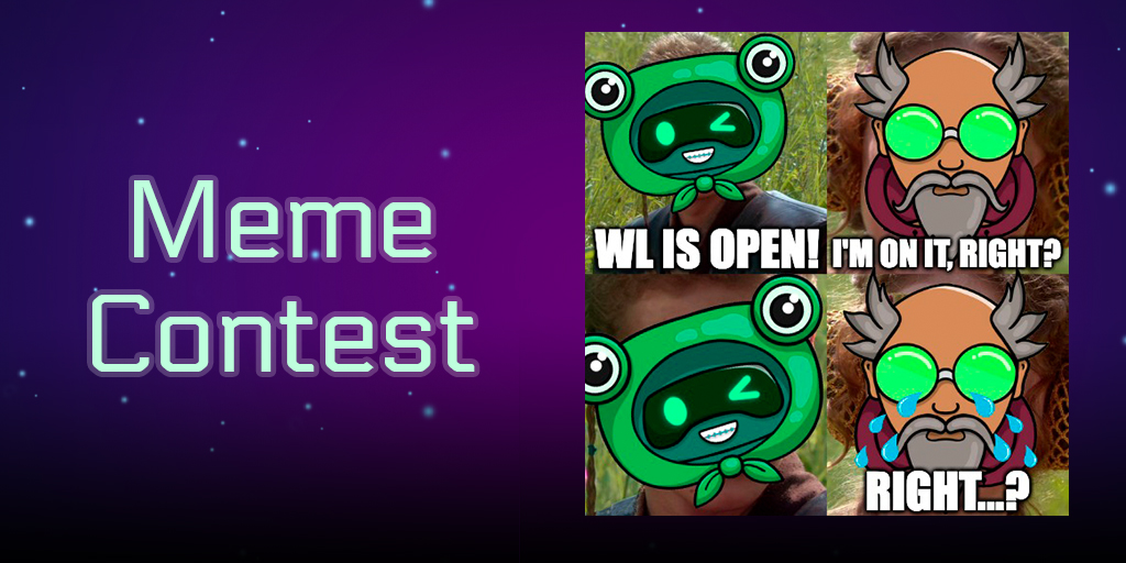 Hey🤖
We haven't seen cool memes for ages. Let's decide which one of you is the best at this? We will select 10 winners who get the WL🚀🥳

✅You need to create a meme about Tiny Bots
✅Make a post and tag <a href="/TinyBotsNFT/">Tiny Bots</a>
✅ RT+Like this tweet

Let's go!😎🔥

#NFT #NFTCommunity