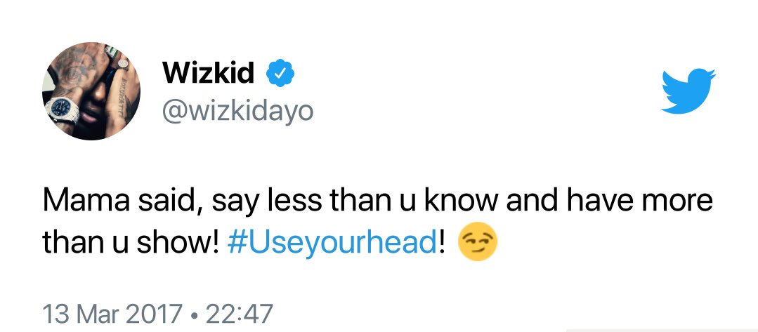 WizkidtheLegend tweet picture