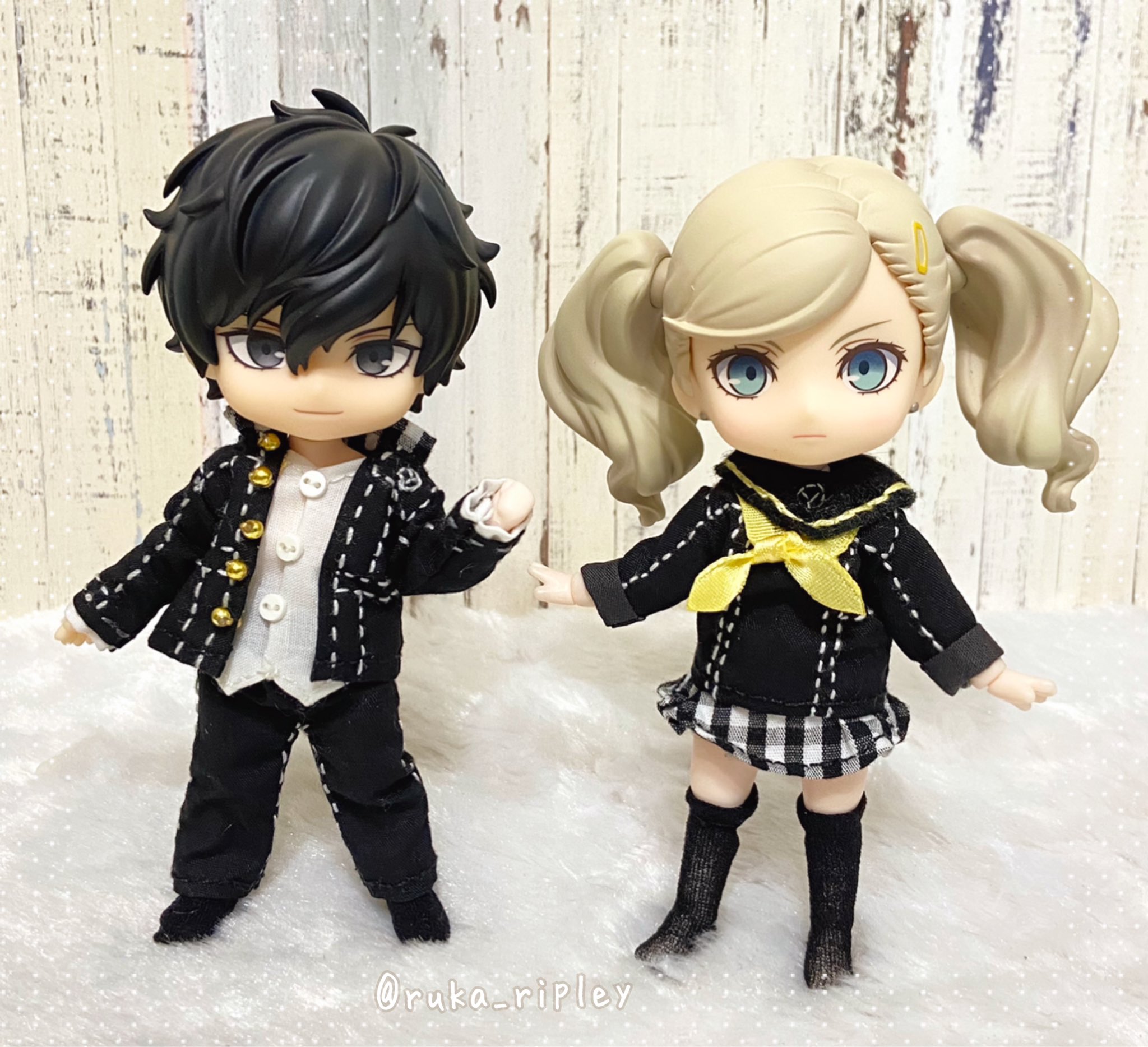 ペルソナ5　アニメ複製原画　雨宮蓮　高巻杏 ペルソナ5 アニメ複製原画 雨宮蓮 高巻杏 - メルカリ
