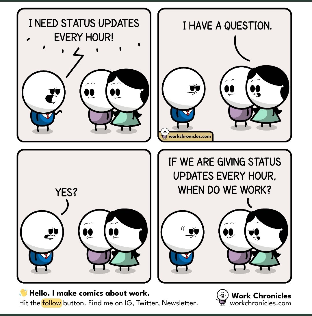 The art of <a href="/_workchronicles/">Work Chronicles</a> 
Did you feel 👇last year?
Did you lead like 👇last year?
#management #productivity #talent