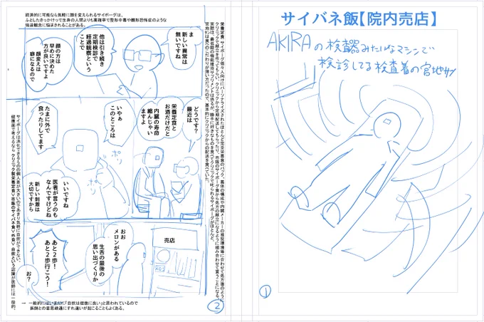 溜まってるネタ4本分くらいをとりあえずラフネームにするデーをしましたサイバネ飯ネーム祭り|窓口基|pixivFANBOX  