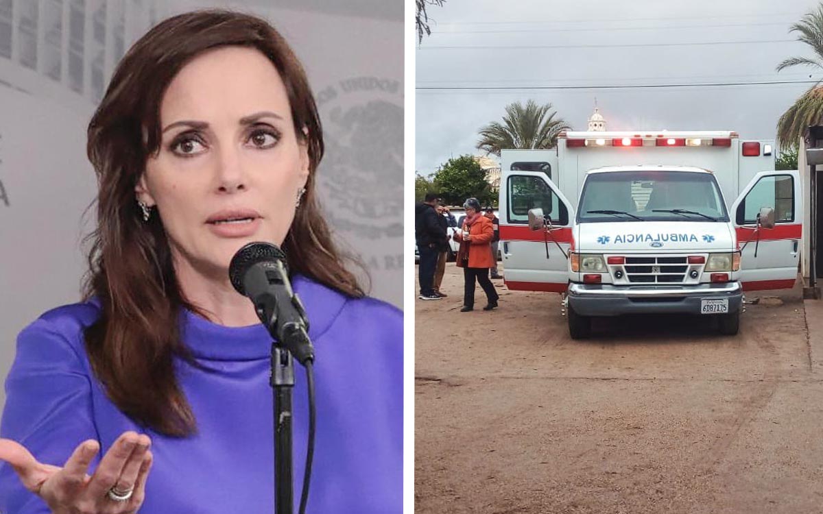 AristeguiOnline's tweet photo. Lilly Téllez recibe críticas en redes por donar ambulancia 'vieja'; tuiteros hacen tendencia #LadyChatarra https://t.co/5JOaoSsgW3 https://t.co/XmU3nDG4qT