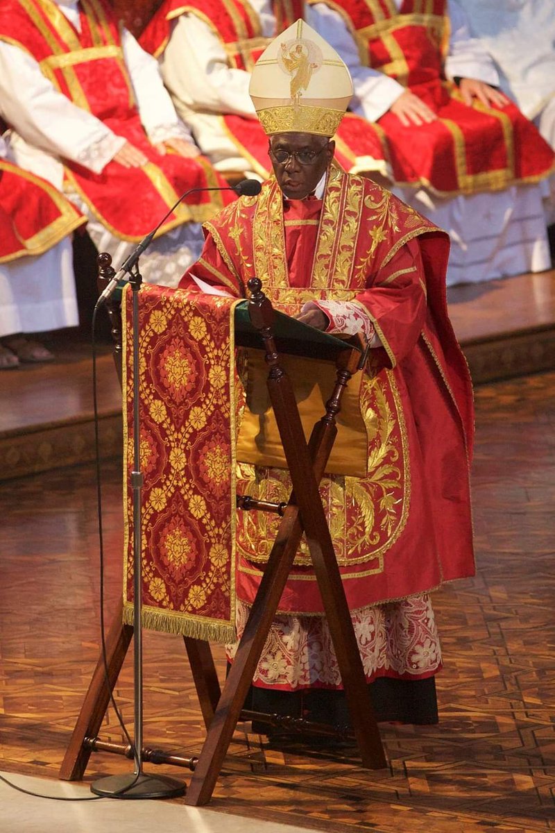 Sachinettiyil's tweet photo. “I am an African. Let me say clearly: the liturgy is not the place to promote my culture. Rather, it is the place where my culture is baptised, where my culture is taken up into the Divine.” — Robert Cardinal Sarah https://t.co/8nM97fPuPp
