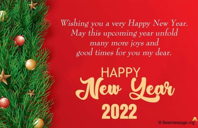 Happy new year 2022
