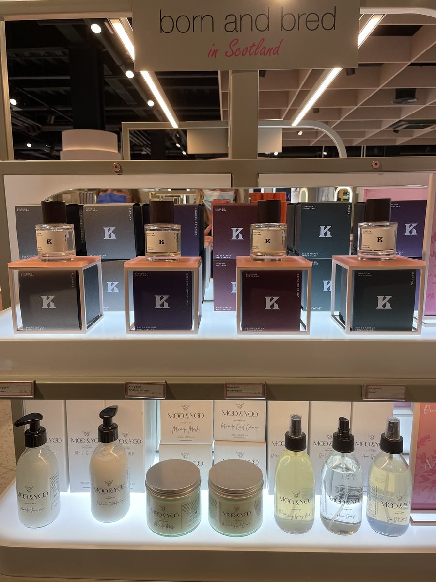 Wow <a href="/imogenrusson/">Imogen Russon-Taylor</a> so proud to trip over your perfume in Harrods. Loving my Christmas Portal from <a href="/kingdomscotland/">Kingdomscotland</a> #Harrods #Edinburgh