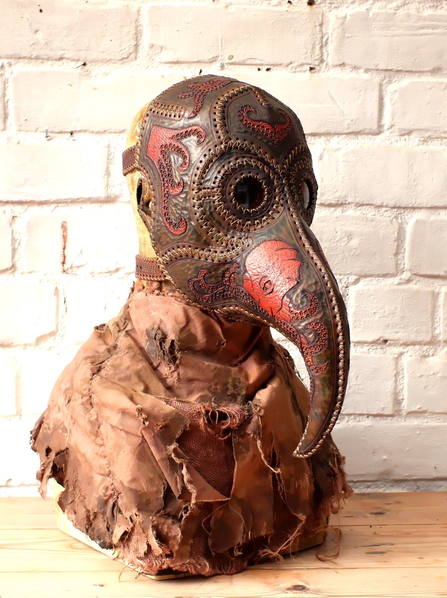 EmpiricEmporium's tweet photo. Handmade Leather Mask, Plague Doctor Mask, "Polypus"
https://t.co/uFPhVlqqVs
https://t.co/Ib8fVBu7Kf
https://t.co/vzq5SdjHRK
https://t.co/iDMqlhXabu
#PlagueDoctor #LeatherMask #HorrorMask #MaskCosplay #MedievalMask #TraditionalMask #SteampunkMask #PlagueMask #BeakMask https://t.co/AApjgbaZch