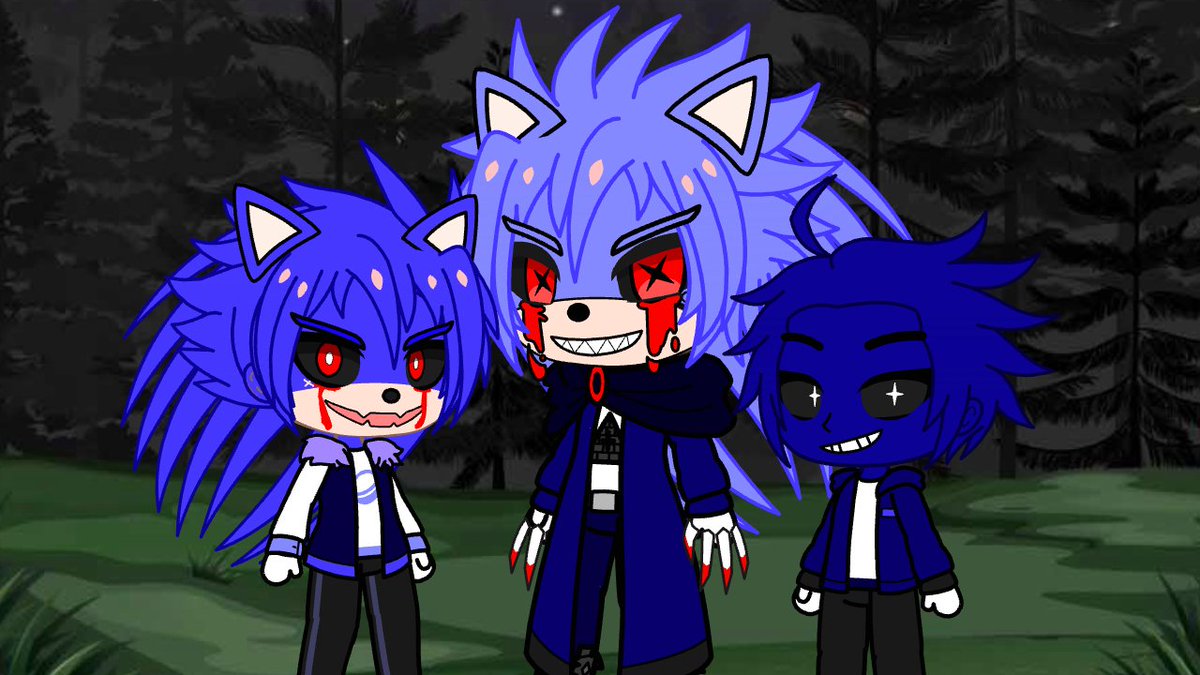 What do you guys think? Left to right: Sonic.exe, Lord X, Majin sonic,  Sunky : r/GachaClub