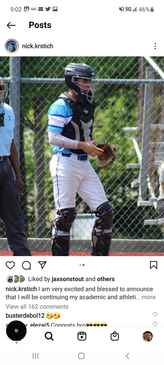 baseballcrazy00's tweet image. Huge congrats to Nick Krstich on his commitment to GVSU!!! Happy for you Nick and ur family, Rick, Chrisie, &amp;amp; brother Koltyn. It's been awesome to watch ur growth the last 5 years. @NickKrstich @RickKrstich @MCHitDogs #HitDog💪
