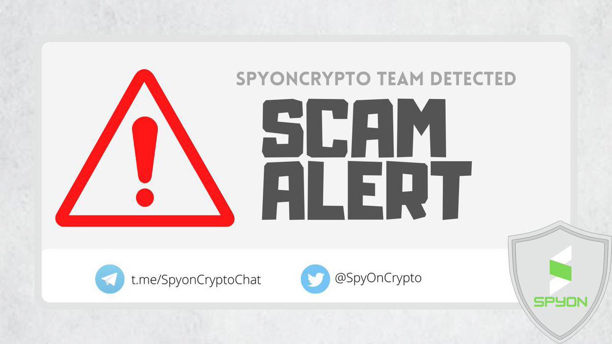 🚨SCAM DETECTED 🚨

⚠️ #SuperFloki   ⚠️$SuperFloki 

 You can buy on #Pancakeswap but you can't sell !! 🍯🍯🍯

❌ SCAM ALERT❌

0x8223fe4522a464644f1185a02f87e21c16e5db0b

#SCAM #BSC  #Binance  #SCAMALERT #crypto #cryptocurrency #SpyOnCrypto $SPYON #SuperFloki