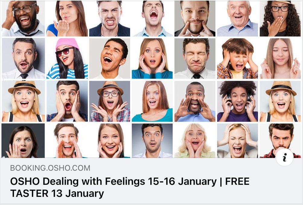 How to cope with self-doubt? How to be more trusting, more courageous?
Here is an opportunity to explore..
Free Taster on 13 Jan 2022 bit.ly/oshodealingwit…
#OSHO #oshocourses #dealingwithfeelings