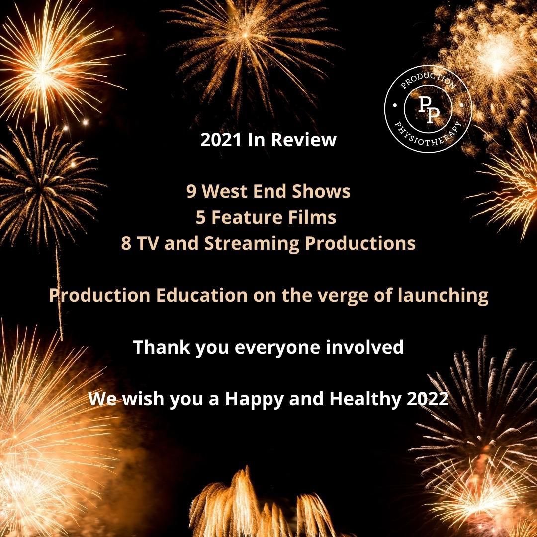 prodphysio's tweet photo. It's the end of what has been a tough year for everyone, including the industry we work in and love - the arts. 
We would like to thank all those we have worked with including all production teams, our fantastic team of physios, cast, crew, contestants, it’s been a pleasure &amp; joy https://t.co/aMmkOdJZI1