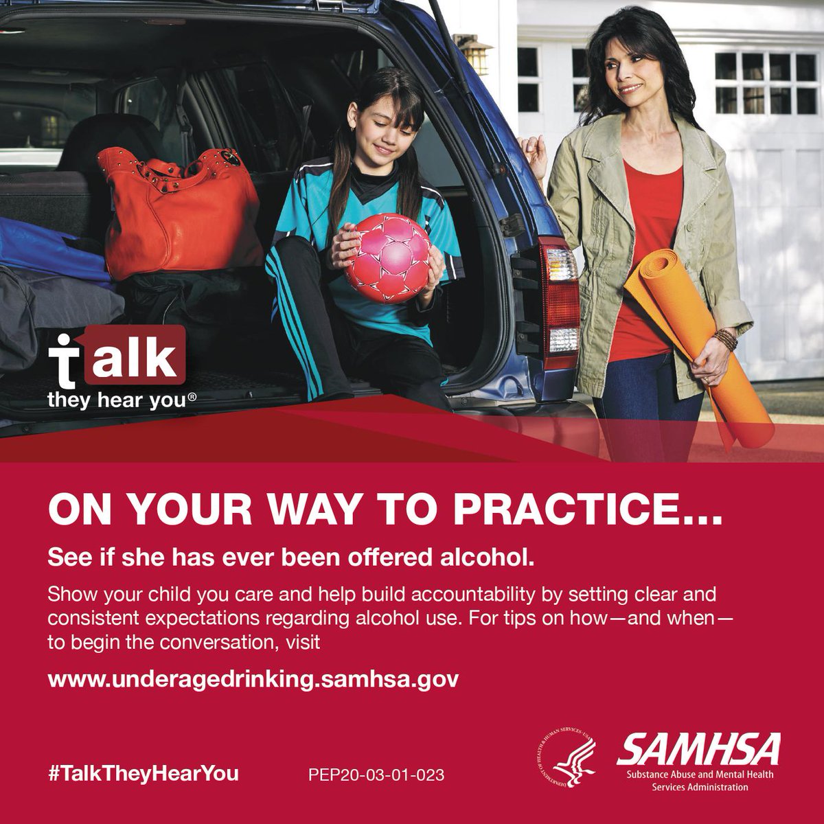 Keep having these important conversations. #talktheyhearyou