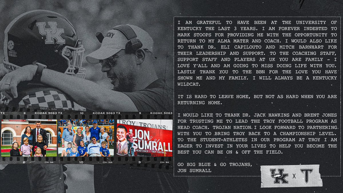 Jon Sumrall (@coachjonsumrall) on Twitter photo 