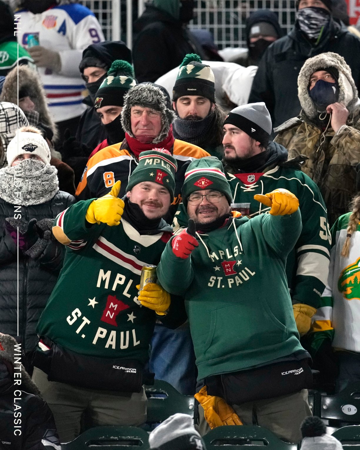 2022 Winter Classic: Blues top Wild in high-scoring matchup in sub-zero  temperatures at Target Field 
