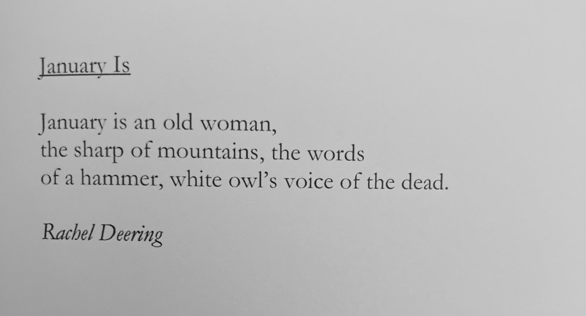 TopTweetTuesday's tweet photo. Another memorable example of precise, imagistic #poetry with subtle shifts by @DeeringRachel that was a finalist in #BBmicro and published in the @blackboughpoems #Christmas & #winter edition. 💎 https://t.co/dv7v7iSoBw