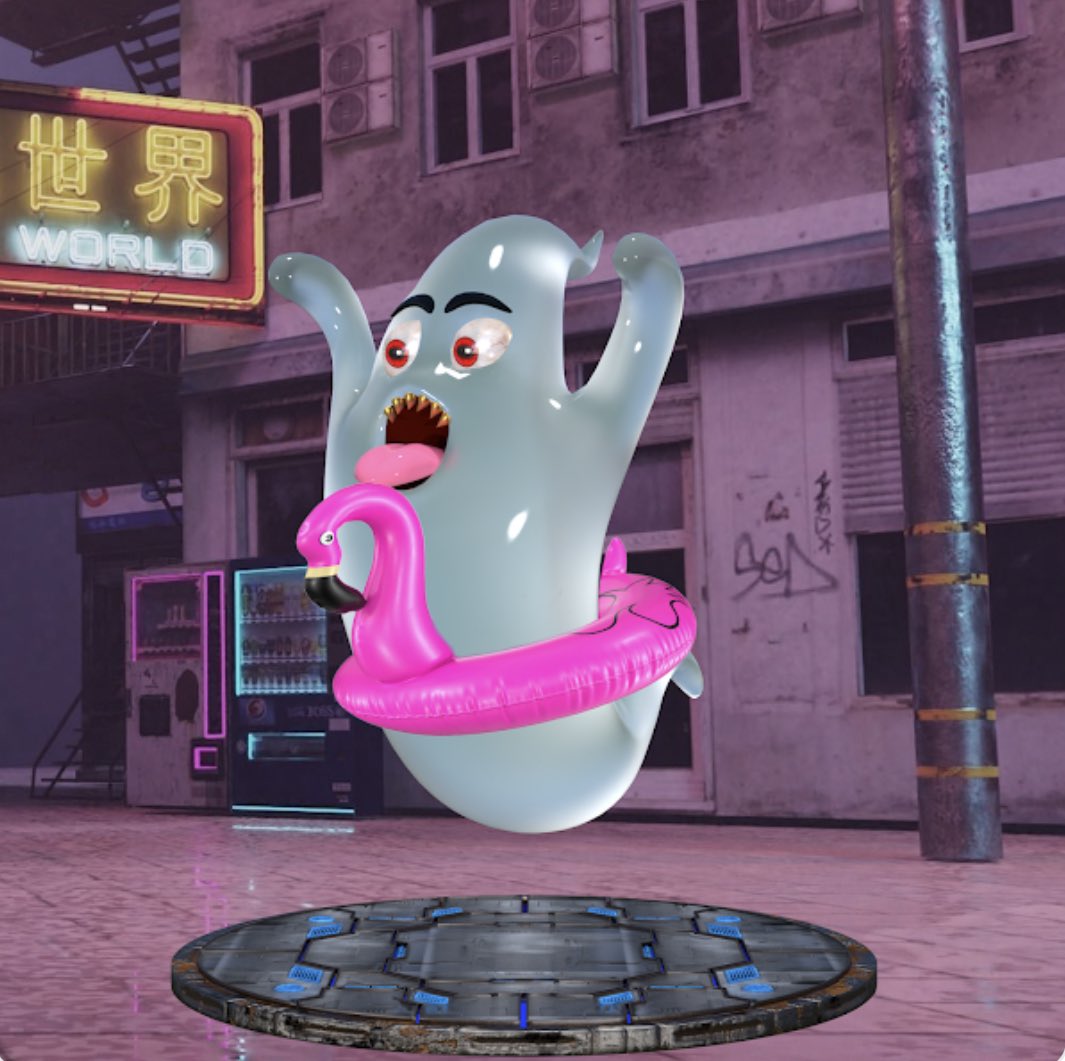 cherobeam141's tweet image. Today I received my little Holy Ghost 👻 Love him so much! Thank you so much 😊🥰🙏 @KozmosPro 

#nft #nfts #NFT #NFTs