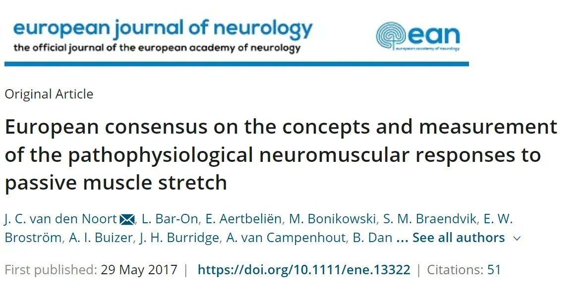 Si leyéndonos es la primera vez que oyes hablar del término #hiperresistencia, te recomendamos que eches un vistazo a esta publicación: el consenso europeo sobre los conceptos en torno a la neurofisiología del estiramiento muscular pasivo

buff.ly/3zhzokg