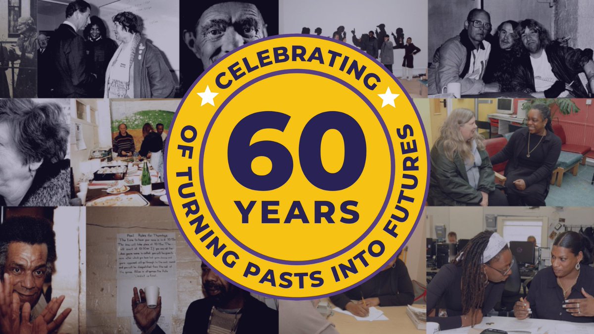 We are celebrating #60years of St Giles. Established in 1962 as a day centre for the homeless in Camberwell, we have now grown to help 16,000 people every year in communities across the country. We hope you can join us in 2022 to celebrate 60 years of turning pasts into futures🎉