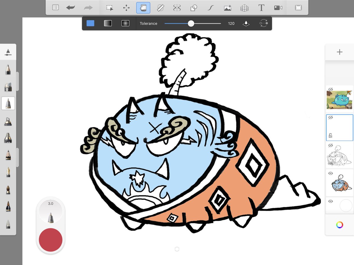 brylle_encore's tweet image. If jinbei was an axie…

#AxieInfinity 
#OnePiece 
#AutodeskSketcher
