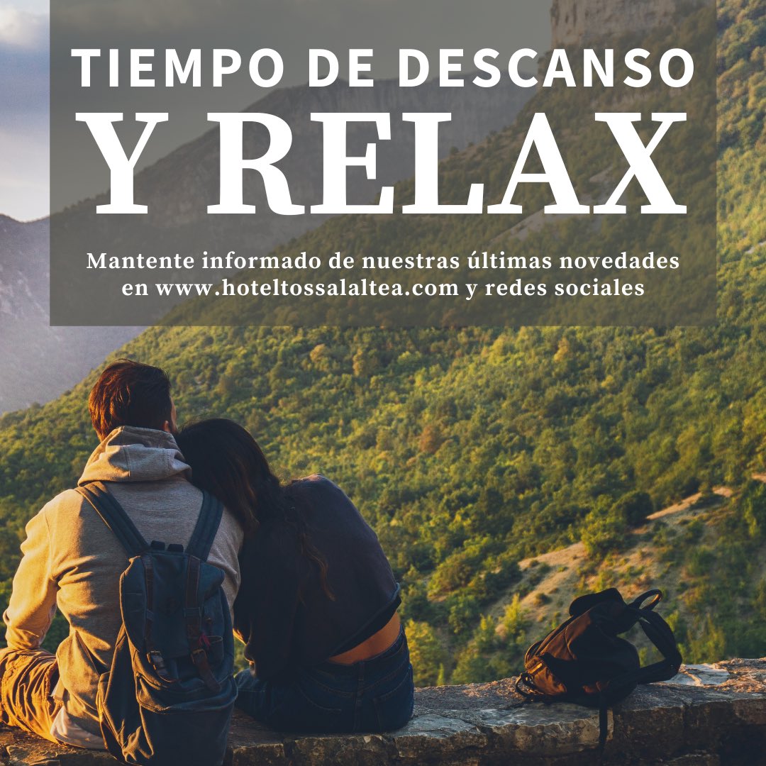 hoteltossal's tweet photo. Despedimos la temporada y cerramos por vacaciones hasta el 5 de febrero para cargar las pilas y volver con más energía y ánimos renovados. 💪🏻😊 Afrontaremos el 2022 con nuevos retos muy ilusionantes. ¡Sed felices! 🧳 https://t.co/ncqLVxWC6B