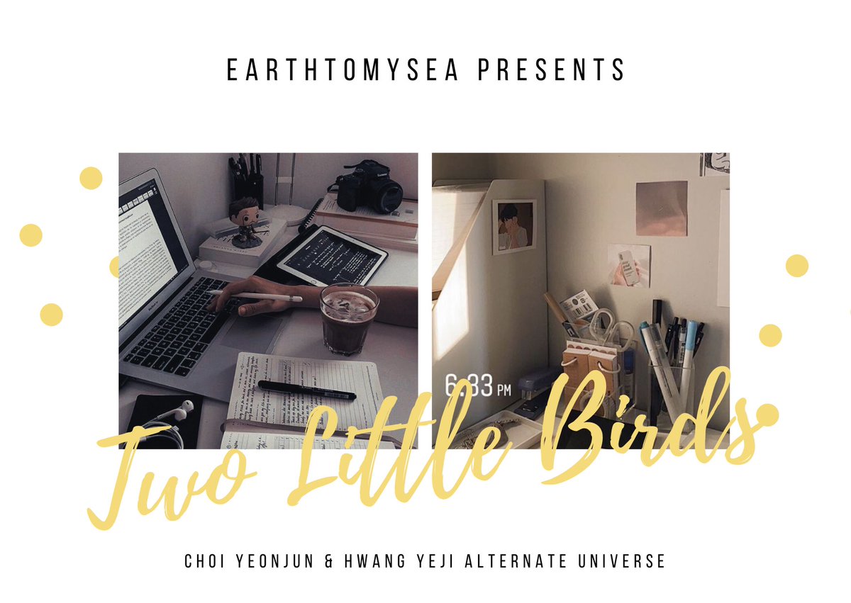 earthtomysea's tweet photo. Two Little Birds

— choi yeonjun x hwang yeji local au https://t.co/CvyJX3O9gv