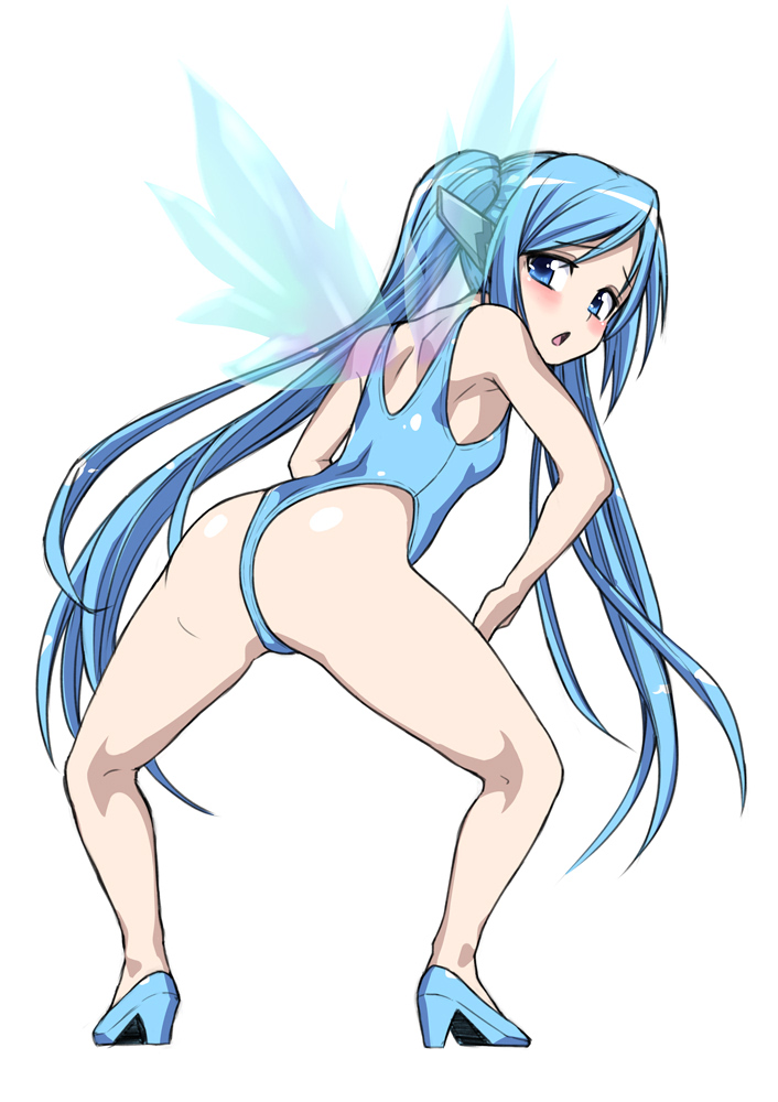 7.そらのおとしもののニンフ
画像検索したらお尻が多かったのでお尻ハイグレにしました。
続きはまた明日! 