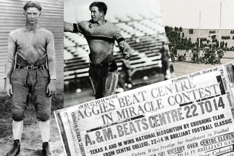 One hundred years ago today, the tradition of the #12thMan was born!

E. King Gill made history when he suited up and stood ready on the sidelines of the Dixie Classic, ready to serve if his <a href="/AggieFootball/">Texas A&M Football</a> team needed him: 12thman.tamu.edu #12thMan100