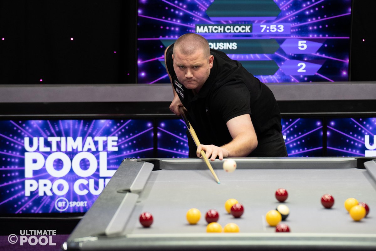 ultimatepool_'s tweet image. 📊 STATS | In the recent Pro Cup, finalist Tom Cousins had 𝟯𝟳 𝗯𝗿𝗲𝗮𝗸-𝗼𝗳𝗳𝘀 during the event.

He legally made at least one object ball 𝟮𝟴 𝘁𝗶𝗺𝗲𝘀 (75.67%) and had 𝟮𝟮 𝗯𝗿𝗲𝗮𝗸 𝗰𝗹𝗲𝗮𝗿𝗮𝗻𝗰𝗲𝘀 (59.45%).

The best breaker in the world? 🤔

#UltimatePool 🎱