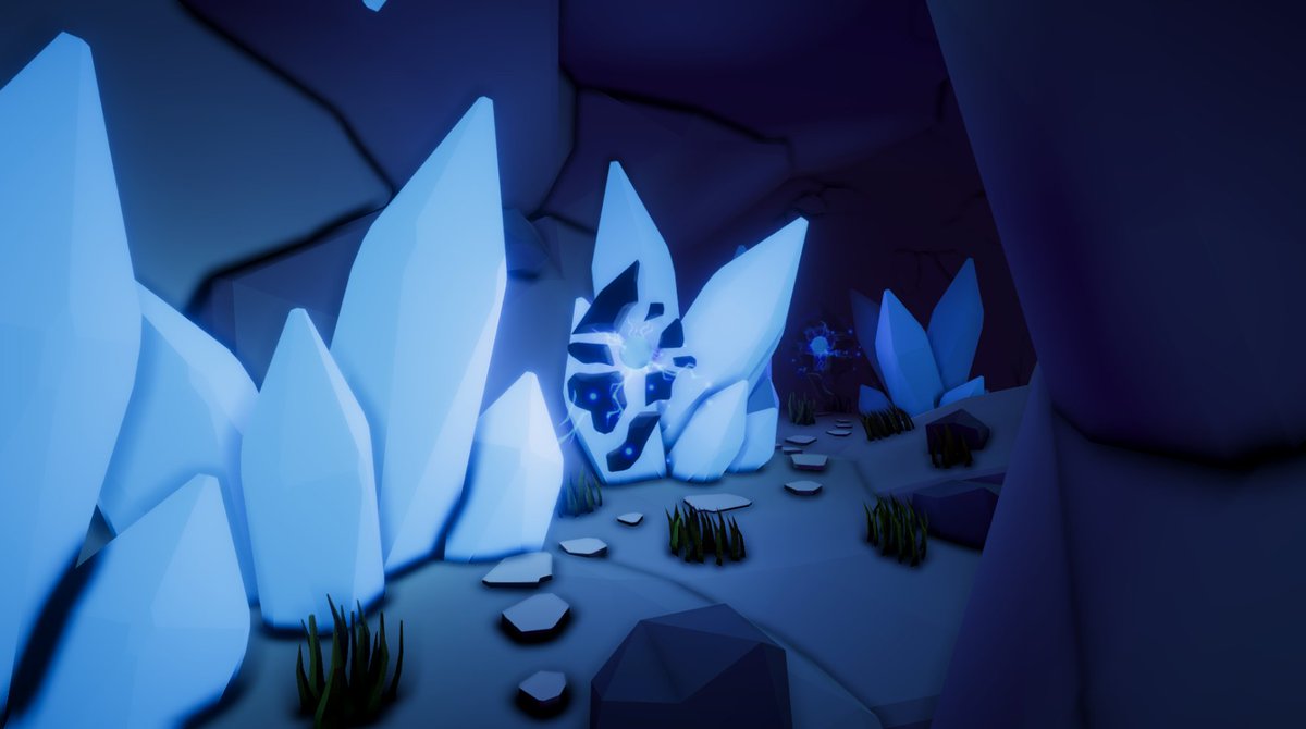 The Unstable! Chaotic beings formed from unstable magic and rocks. Found in the cave networks of the Rift, these creatures will charge and explode on contact! #indieGame #indieGames #games #lowpoly #indiegaming #gamedev #indiedev