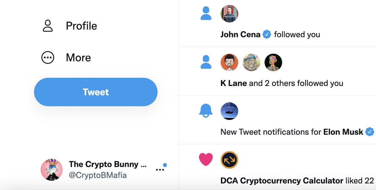 CryptoBMafia's tweet photo. John Cena Has decided to follow The Crypto Bunny Mafia! #NFTCommmunity 🚀🚀🚀 https://t.co/rIoSTBpOcs