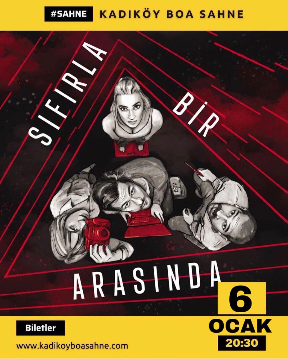 AltSahne's tweet photo. “SIFIRLA BİR ARASINDA”
6 Ocak Perşembe 20:30’da @kadikoyboasahne ‘de!

📍6 Ocak Perşembe 20.30

🎫Biletler İçin;🔻
https://t.co/MXnsvsGUzv ve gişe

📞0542 216 44 00 https://t.co/uhxuvYUvtA