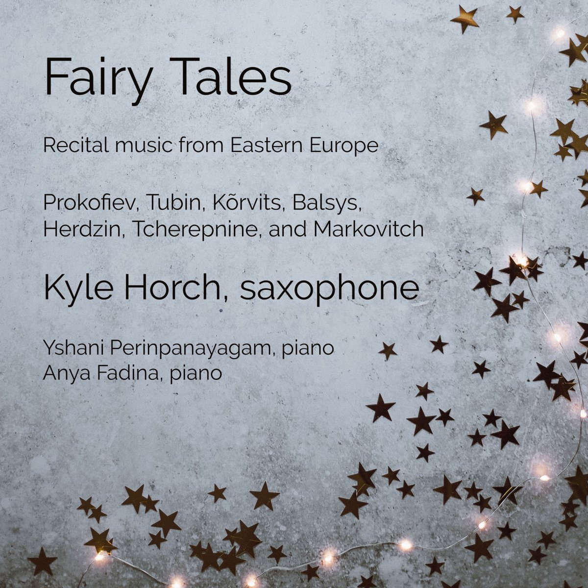 My review of an amazing new release of recital music for saxophone and piano.
slidel-classical-reviews.blogspot.com/2021/12/fairy-…

#AnyaFadina #Balsys #Herdzin #Korvits #KyleHorch #Markovitch #MartinSlidel #Mikiska #MusicReview #NorwoodRecordings #Prokofiev #Sax #Tcherepnine #Tubin #YshaniPerinpanayagam