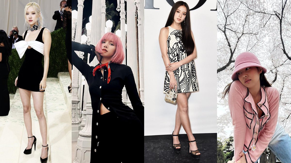 VogueRunway's tweet photo. Fashion designers could not get enough of Blackpink in 2021. See some of their best fashion moments here: https://t.co/JT3v3GXAyr https://t.co/tJ0Q42TDAs