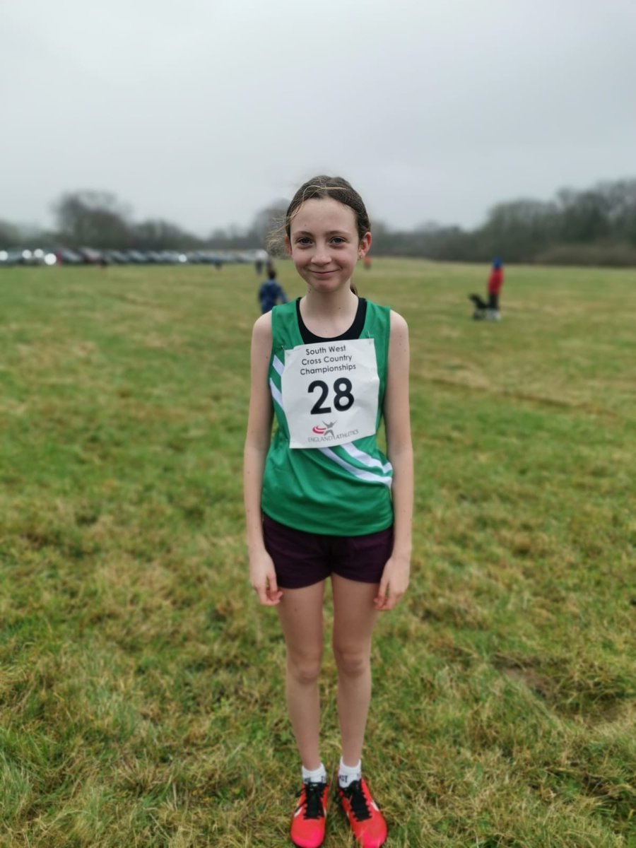 GardinerPd's tweet photo. Layla representing the county for the first time today at the South West XC Championships. @YateAC @WestburyH @wiltsathletics https://t.co/WP0ZkyKNZw